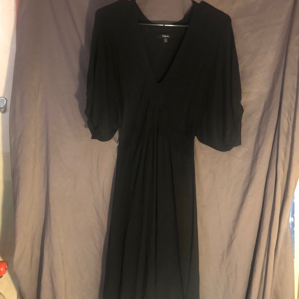 Express black dress